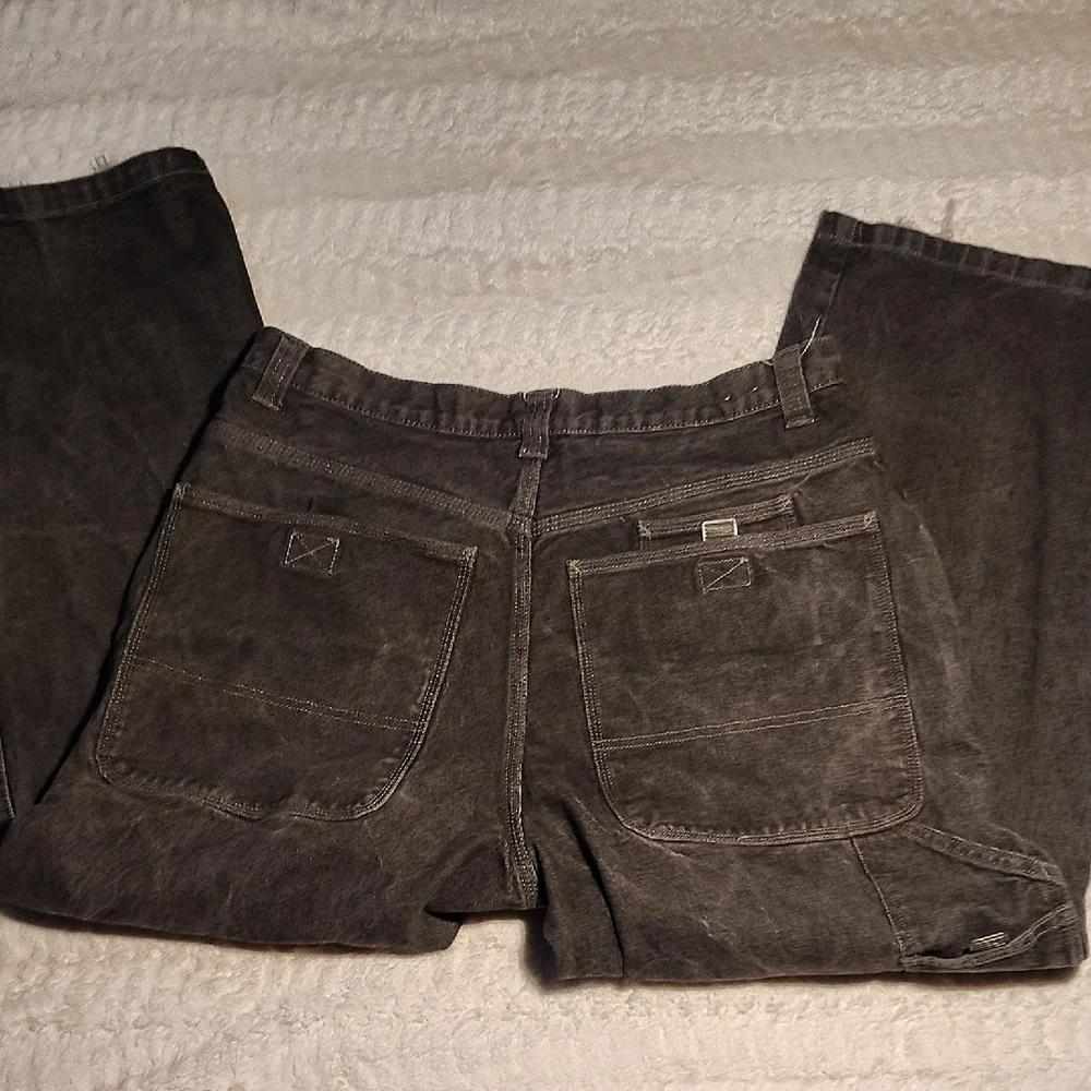 Anchor Blue Black Denim Jeans - Picture 3 of 11